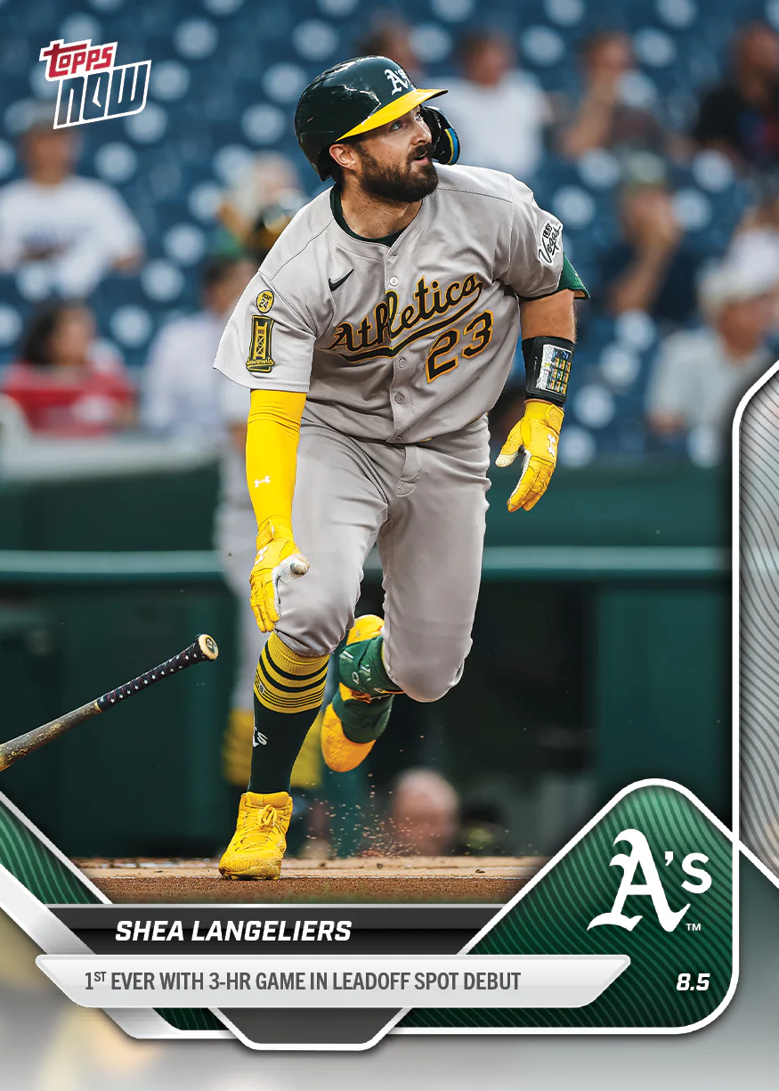 2025 Topps Now #520 Shea Langeliers