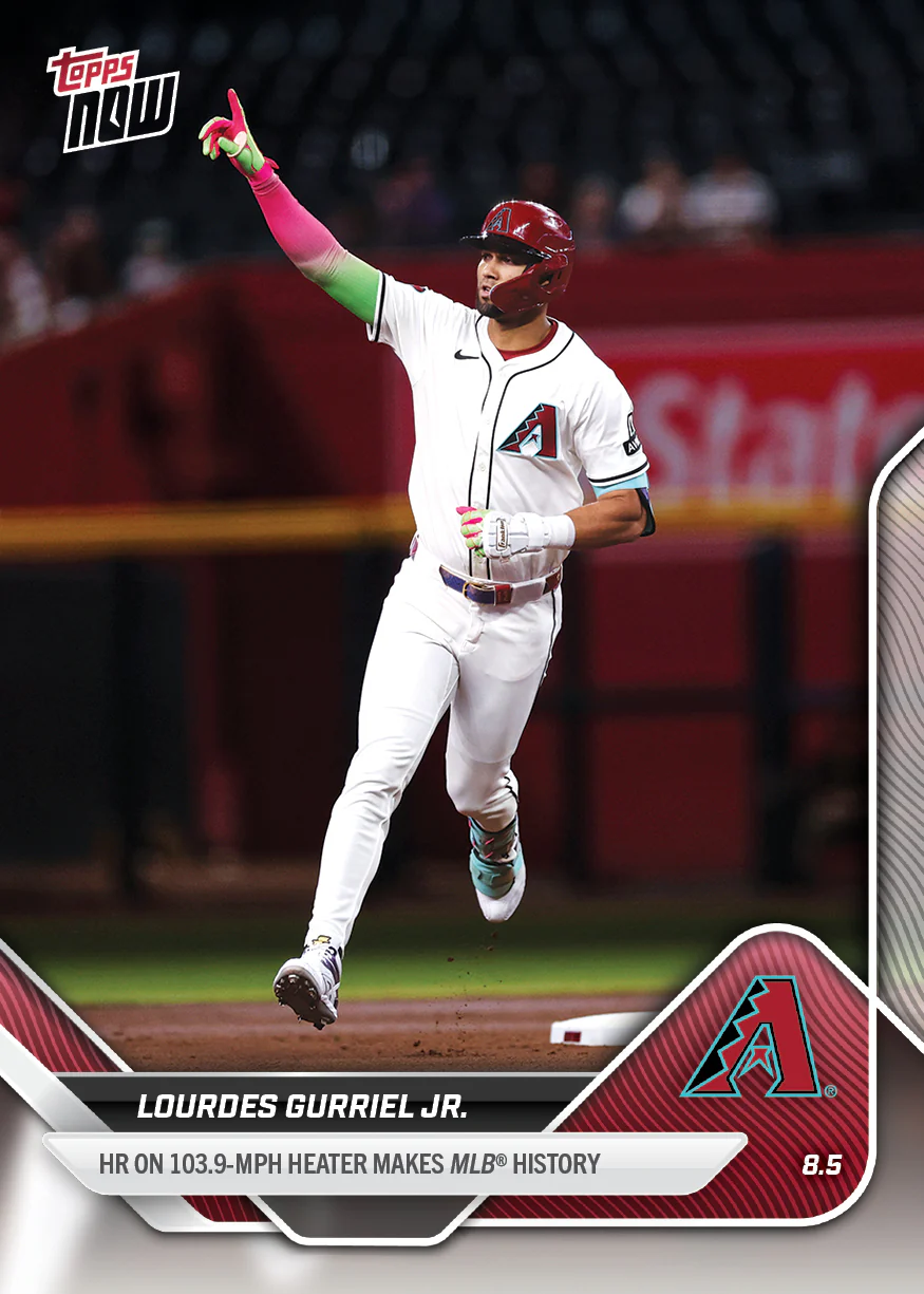 2025 Topps Now #521 Lourdes Gurriel Jr.
