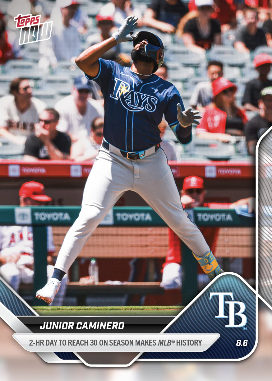 2025 Topps Now #526 Junior Caminero