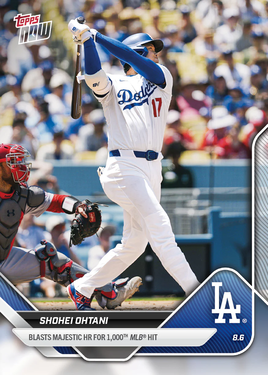 2025 Topps Now #527 Shohei Ohtani