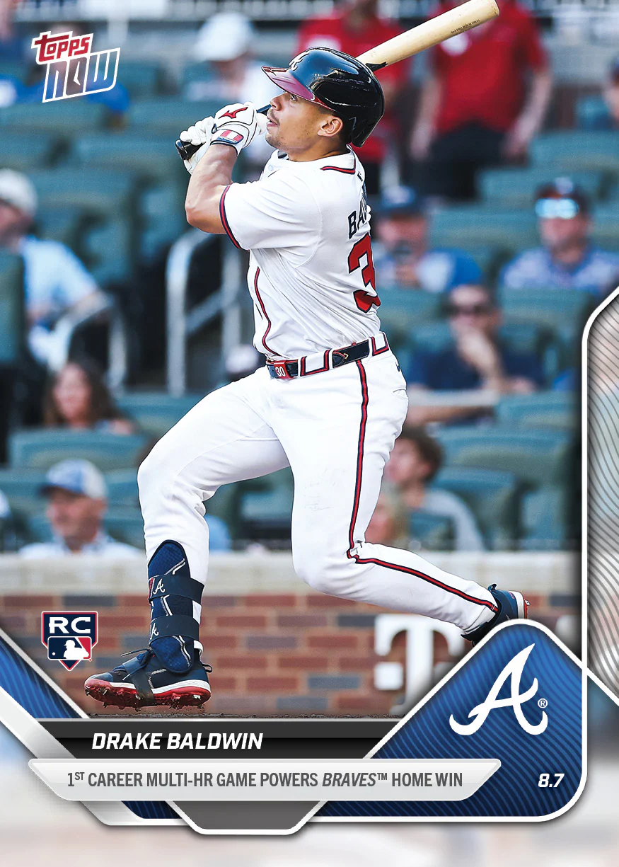 2025 Topps Now #530 Drake Baldwin