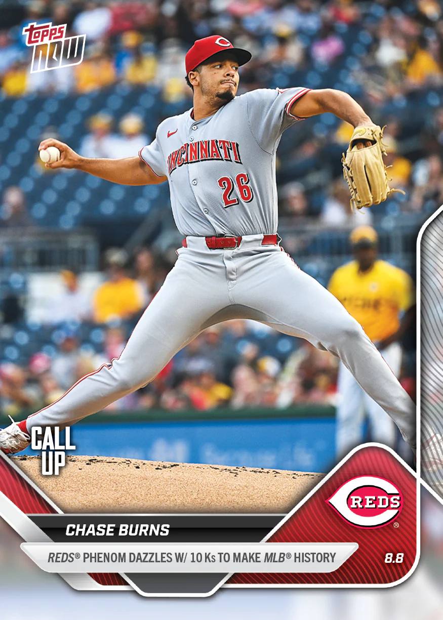 2025 Topps Now #532 Case Burns