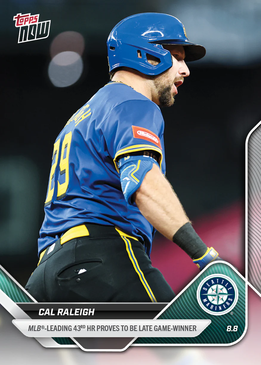 2025 Topps Now #534 Cal Raleigh