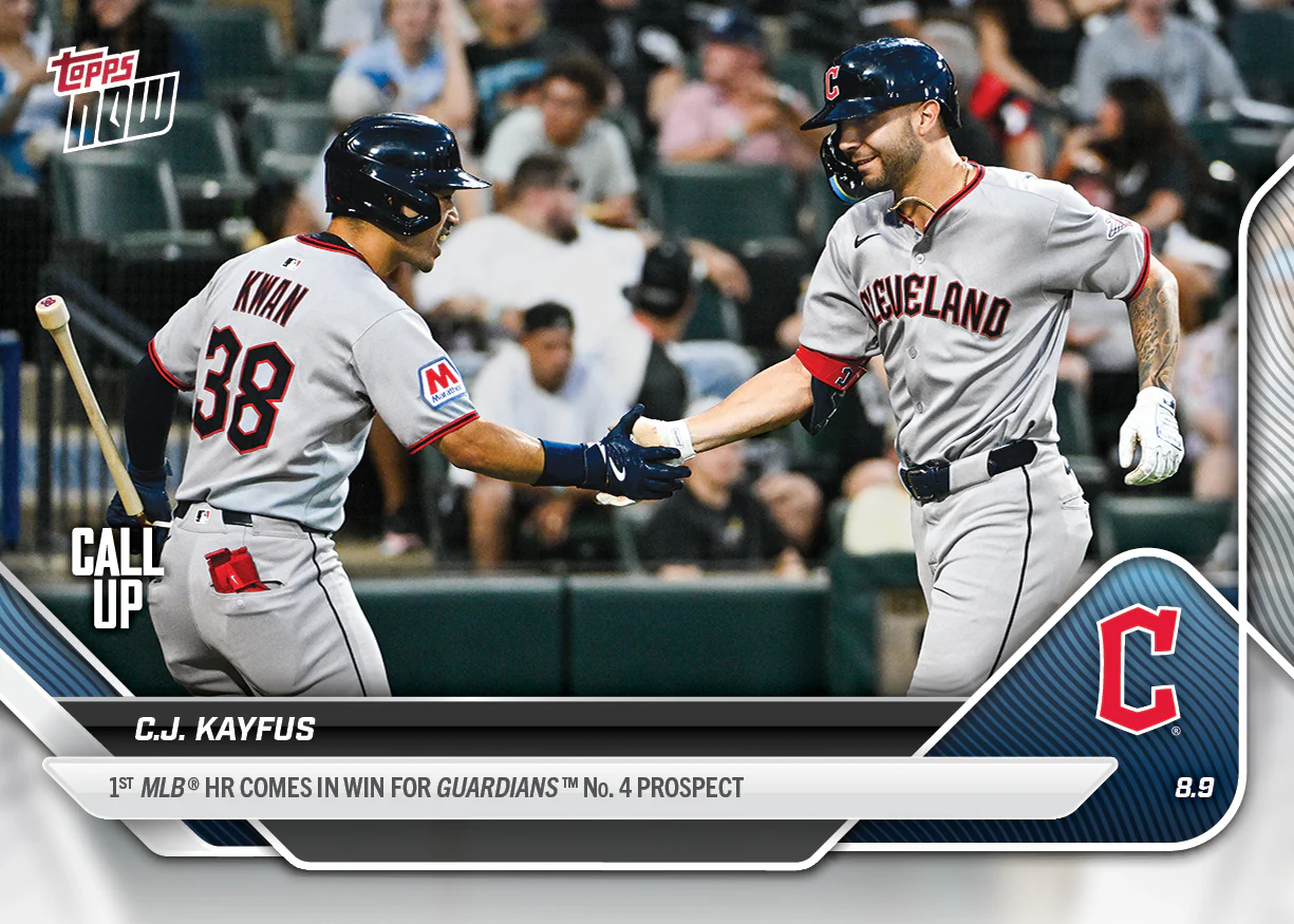 2025 Topps Now #536 C.J. Kayfus