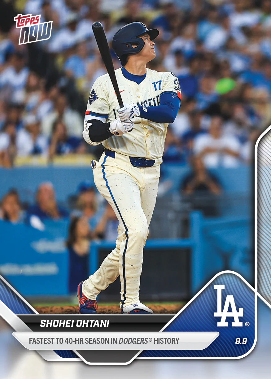 2025 Topps Now #537 Shohei Ohtani