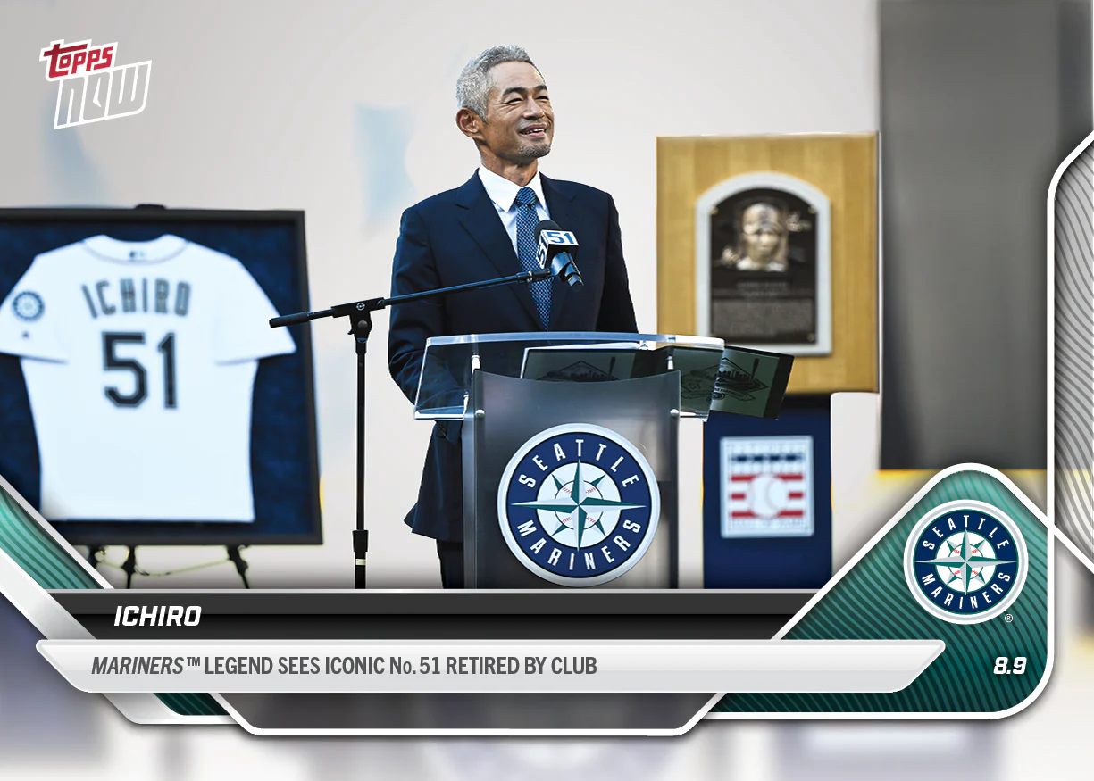 2025 Topps Now #538 Ichiro