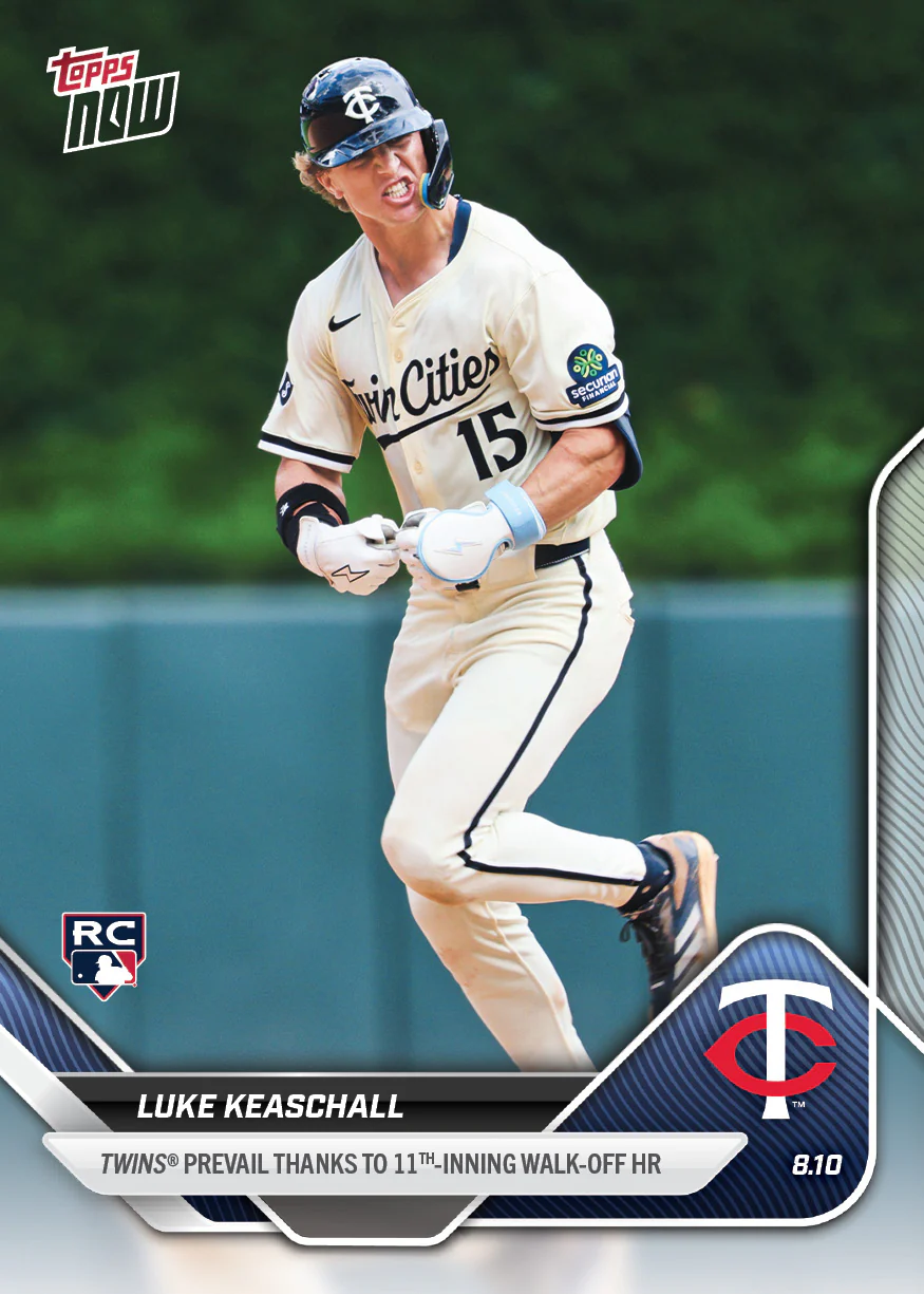 2025 Topps Now #543 Luke Keaschall