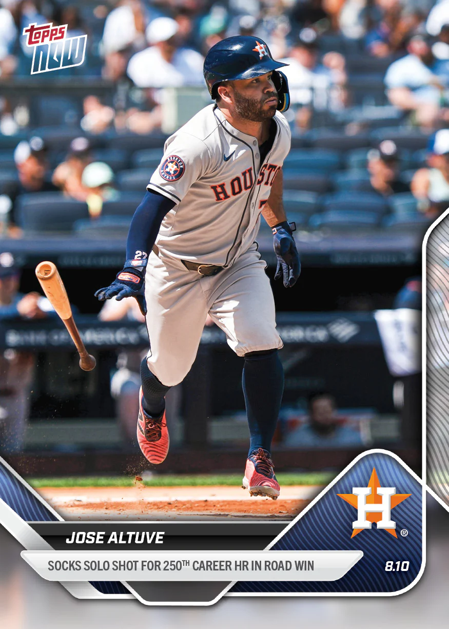 2025 Topps Now #544 Jose Altuve