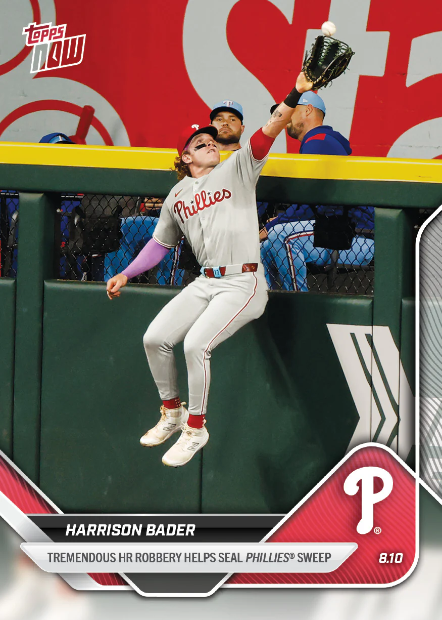 2025 Topps Now #546 Harrison Bader