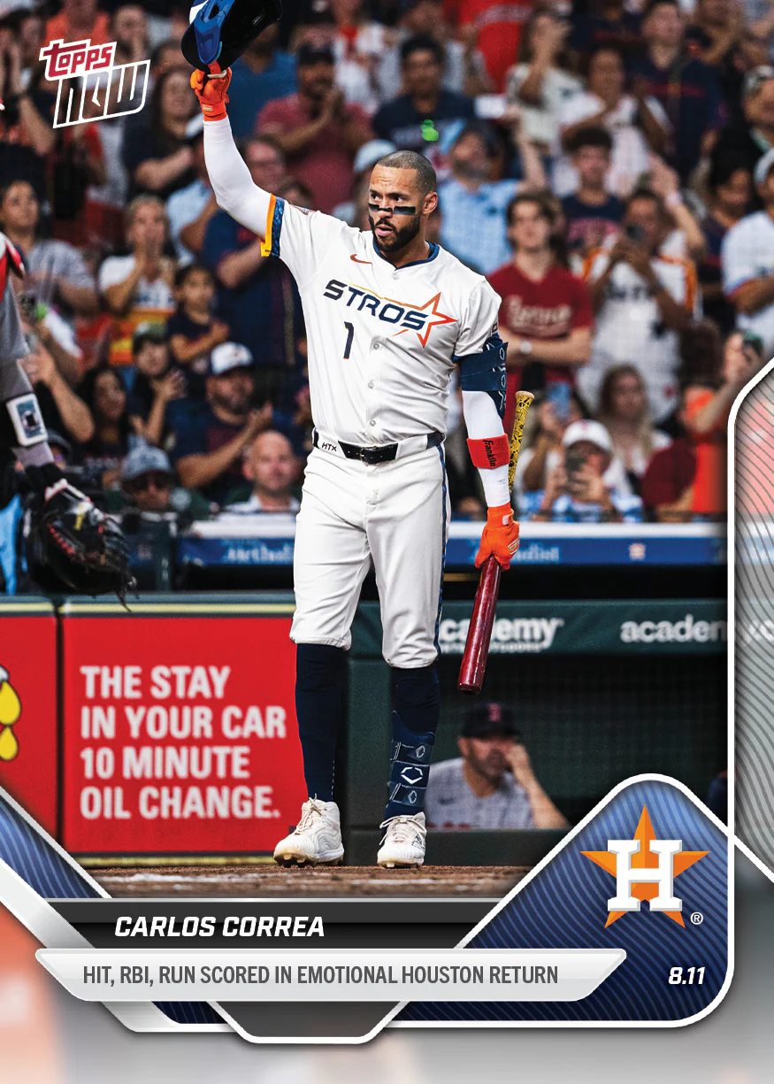 2025 Topps Now #548 Carlos Correa