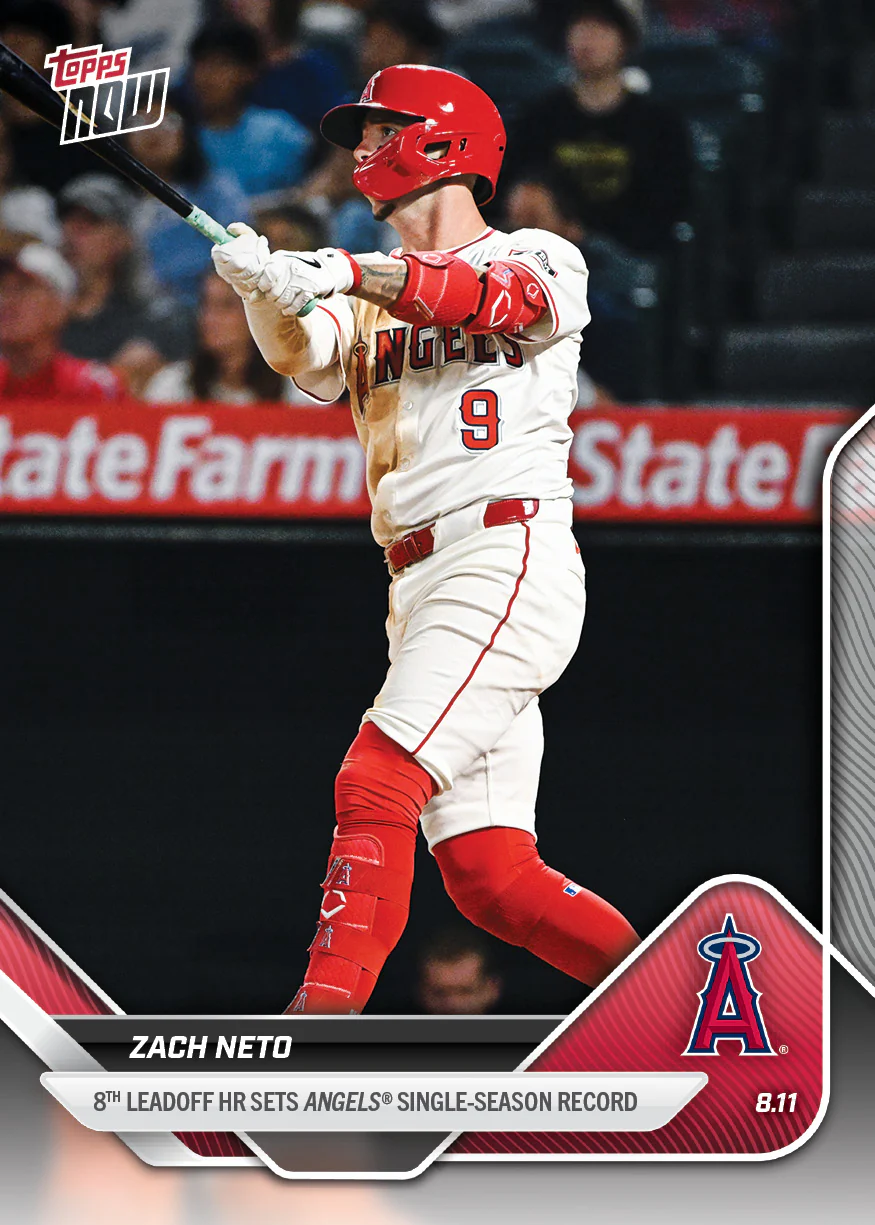 2025 Topps Now #549 Zach Neto