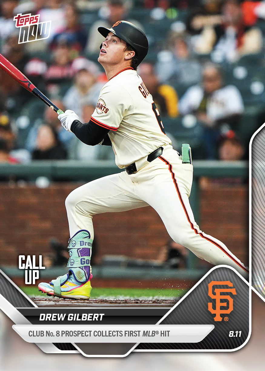 2025 Topps Now #550 Drew Gilbert