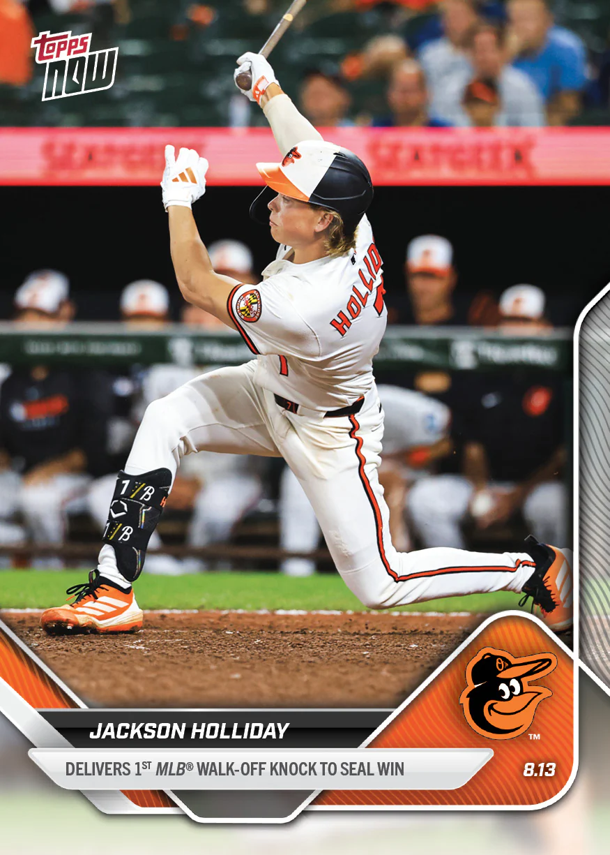 2025 Topps Now #555 Jackson Holliday