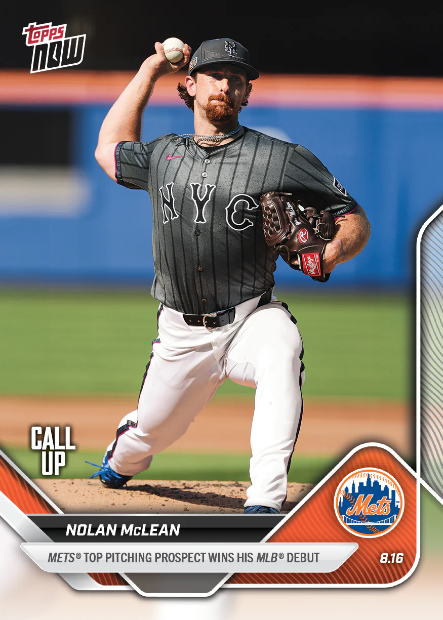 2025 Topps Now #559 Nolan McLean