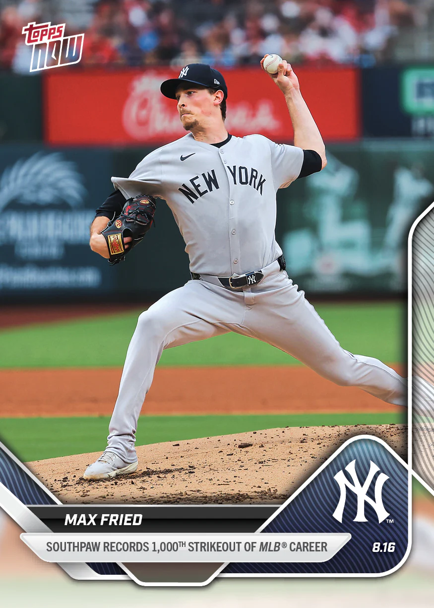 2025 Topps Now #563 Max Fried