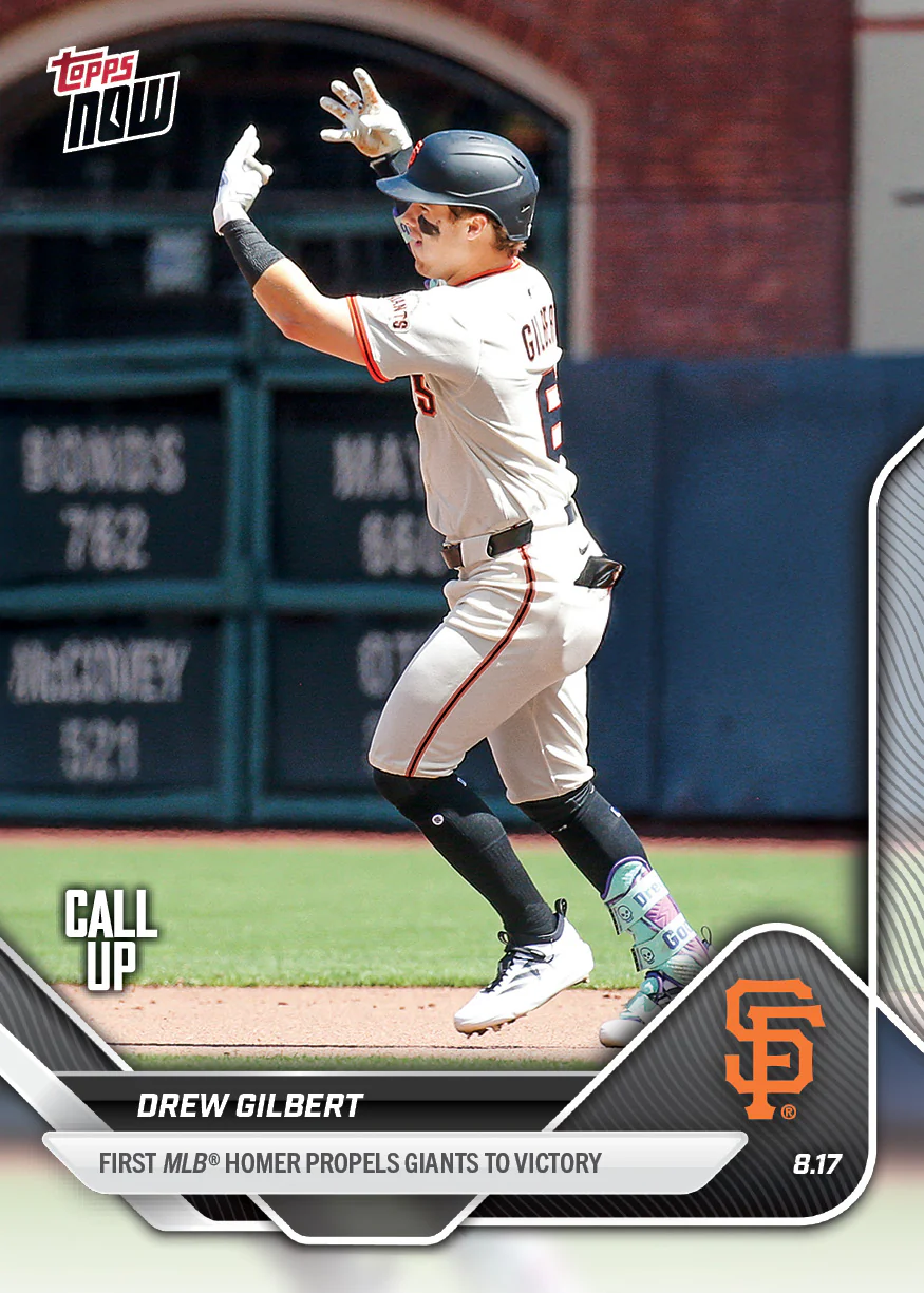 2025 Topps Now #567 Drew Gilbert
