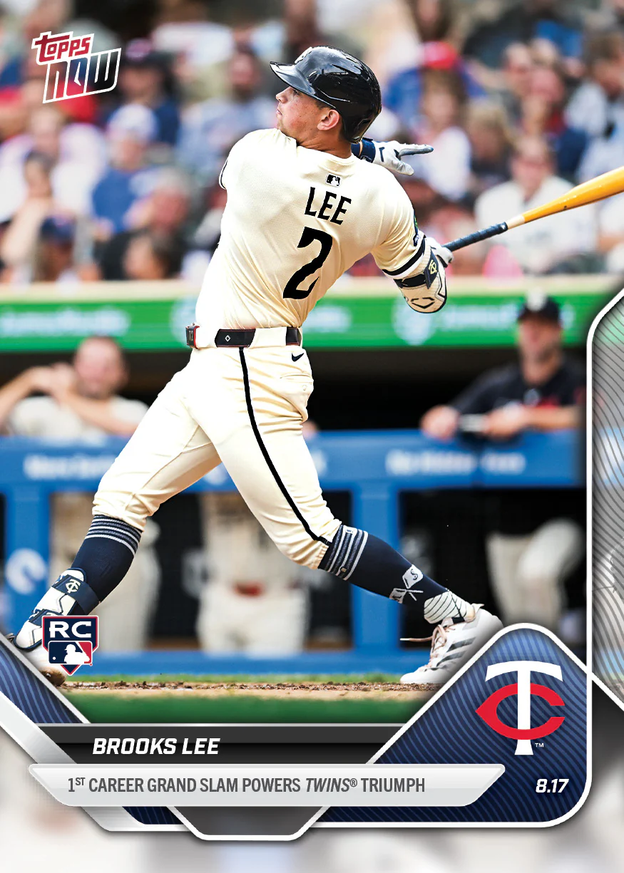 2025 Topps Now #568 Brooks Lee