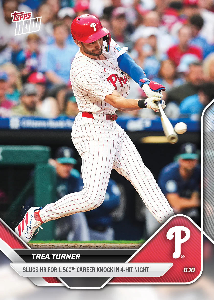 2025 Topps Now #571 Trea Turner