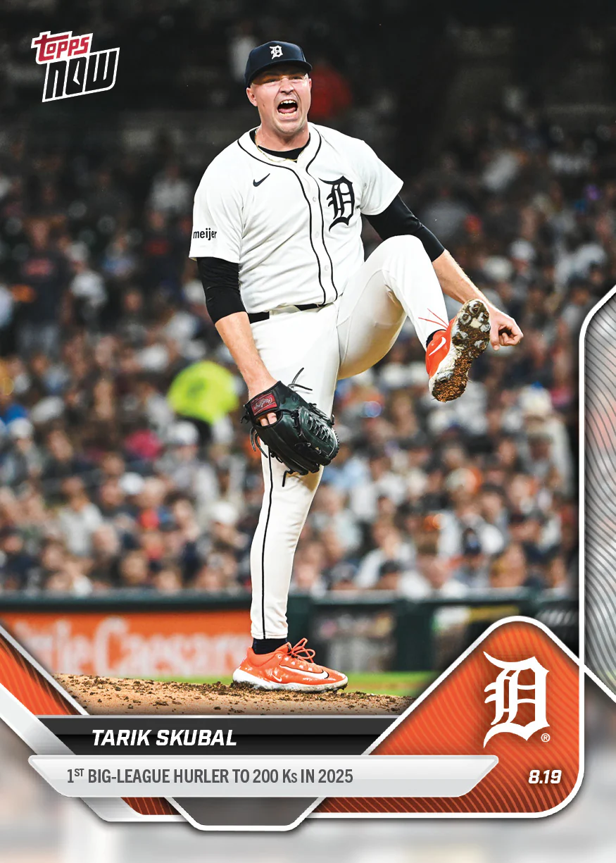 2025 Topps Now #575 Tarik Skubal