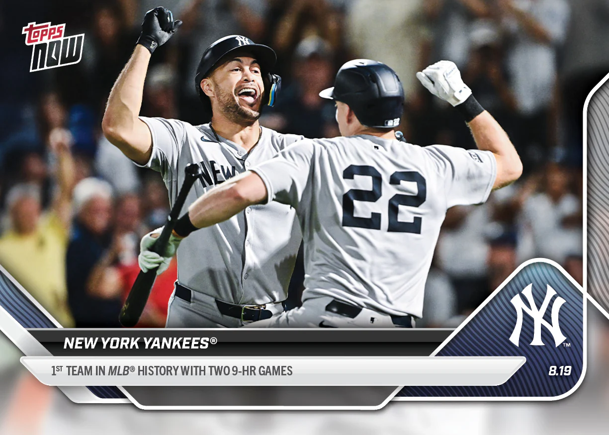 2025 Topps Now #576 New York Yankees