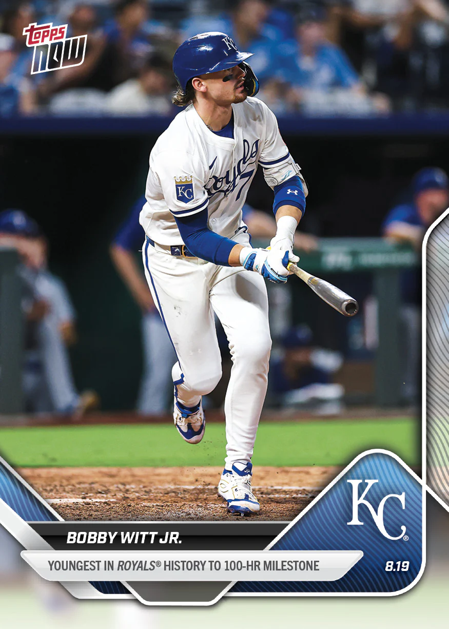 2025 Topps Now #578 Bobby Witt Jr.