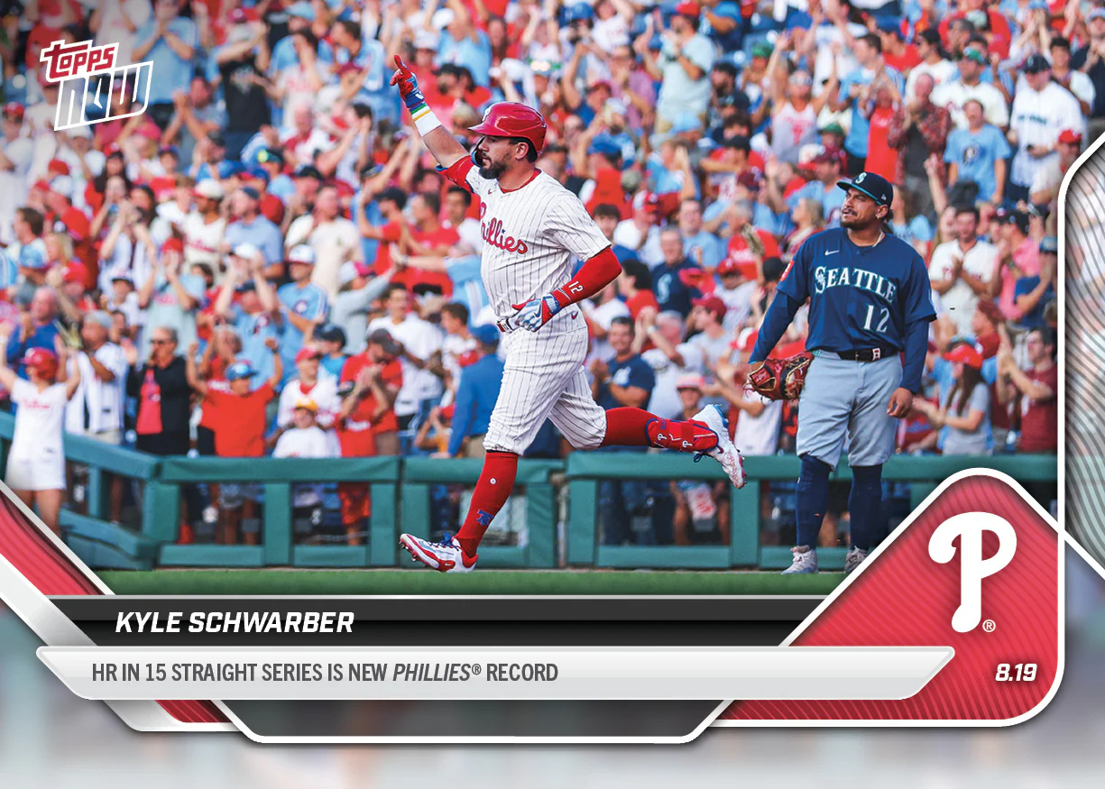 2025 Topps Now #580 Kyle Schwarber