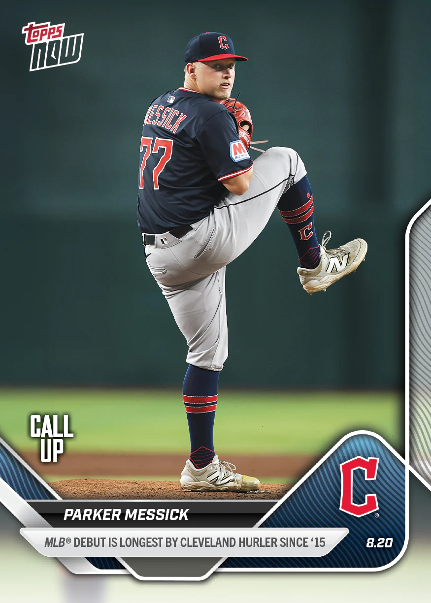 2025 Topps Now #585 Parker Messick