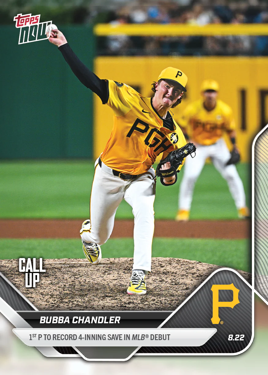 2025 Topps Now #592 Bubba Chandler