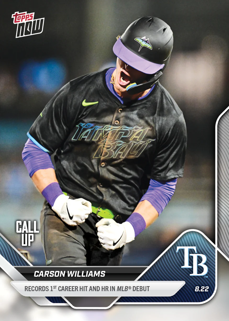 2025 Topps Now #593 Carson Williams