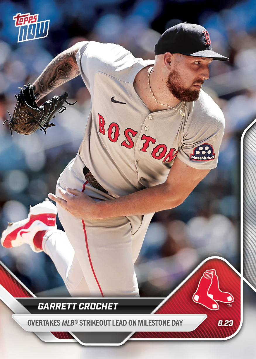 2025 Topps Now #598 Garrett Crochet