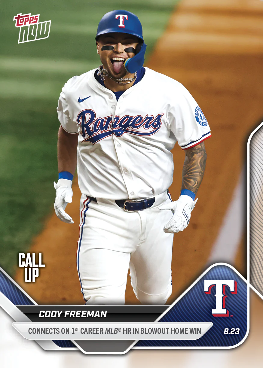 2025 Topps Now #599 Cody Freeman