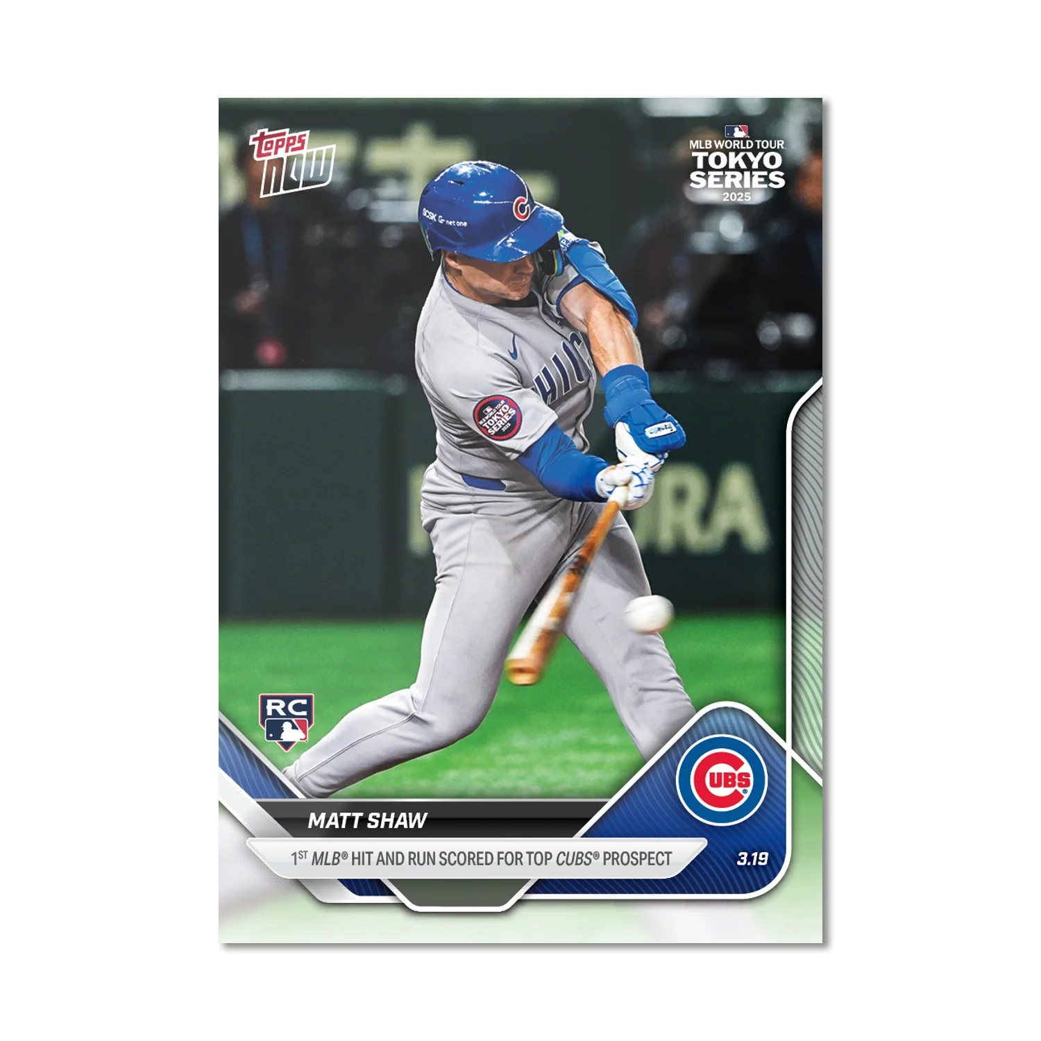 2025 Topps Now #6 Matt Shaw