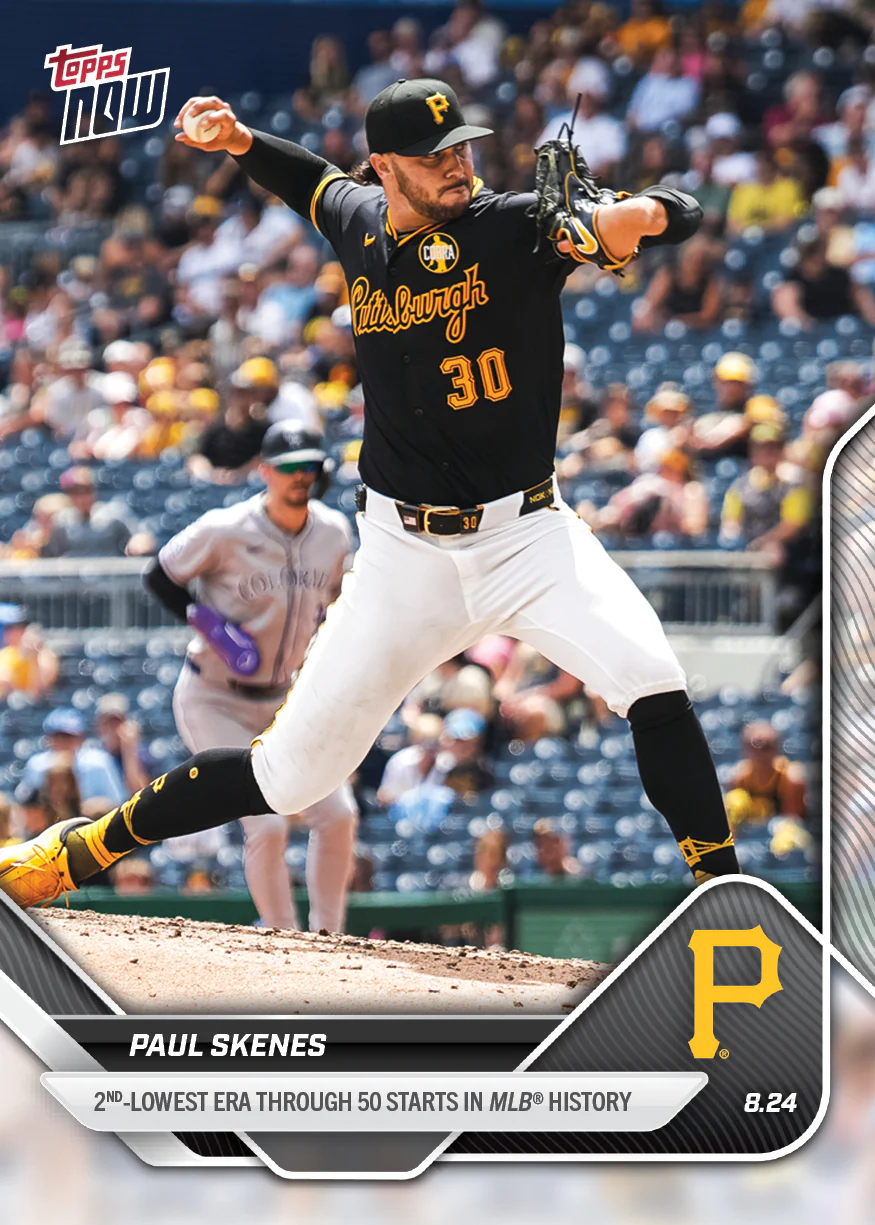 2025 Topps Now #603 Paul Skenes