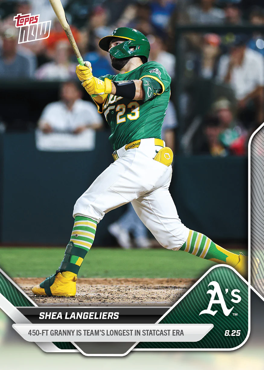 2025 Topps Now #610 Shea Langeliers