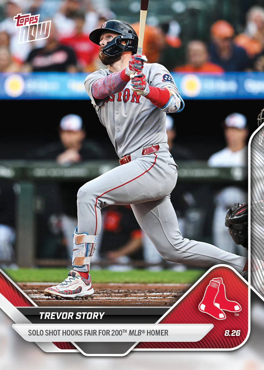 2025 Topps Now #611 Trevor Story