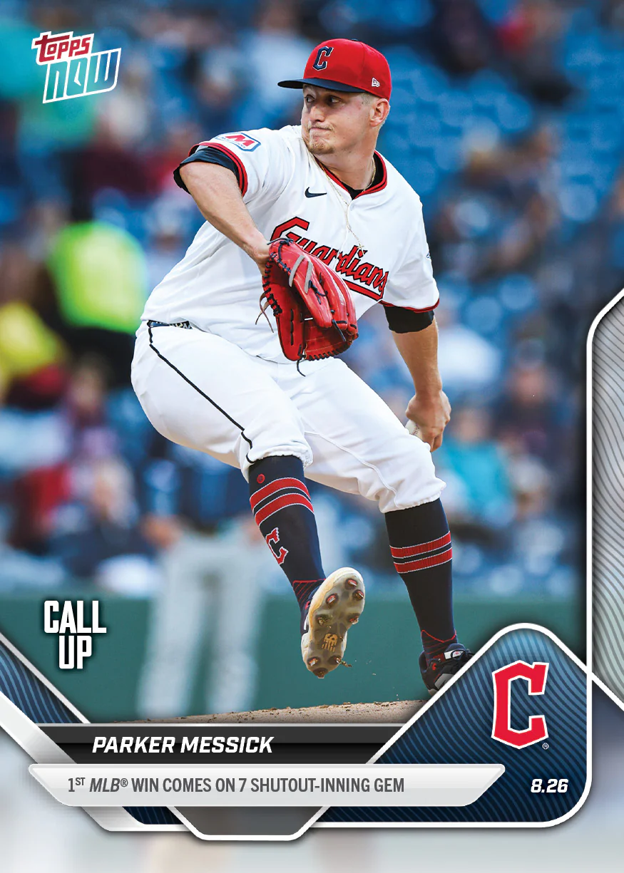 2025 Topps Now #612 Parker Messick