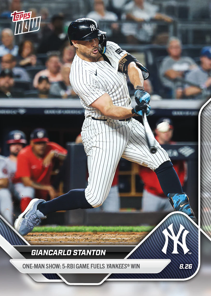 2025 Topps Now #613 Giancarlo Stanton