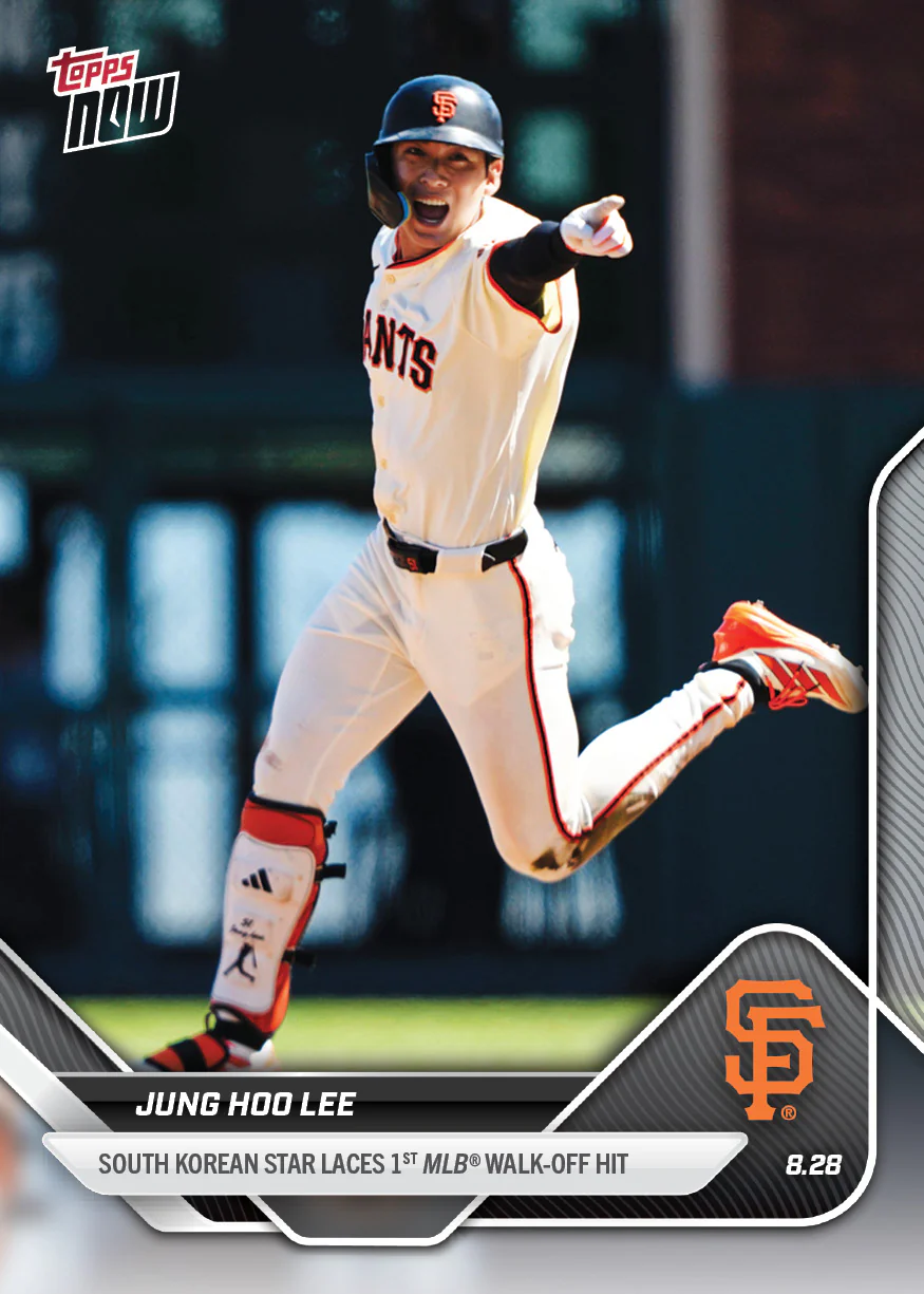 2025 Topps Now #624 Jung Hoo Lee