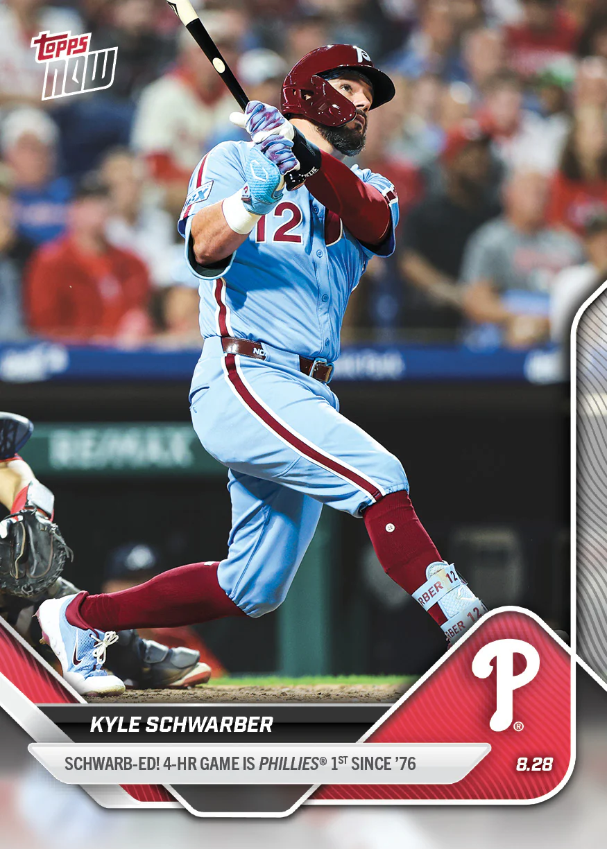 2025 Topps Now #625 Kyle Schwarber