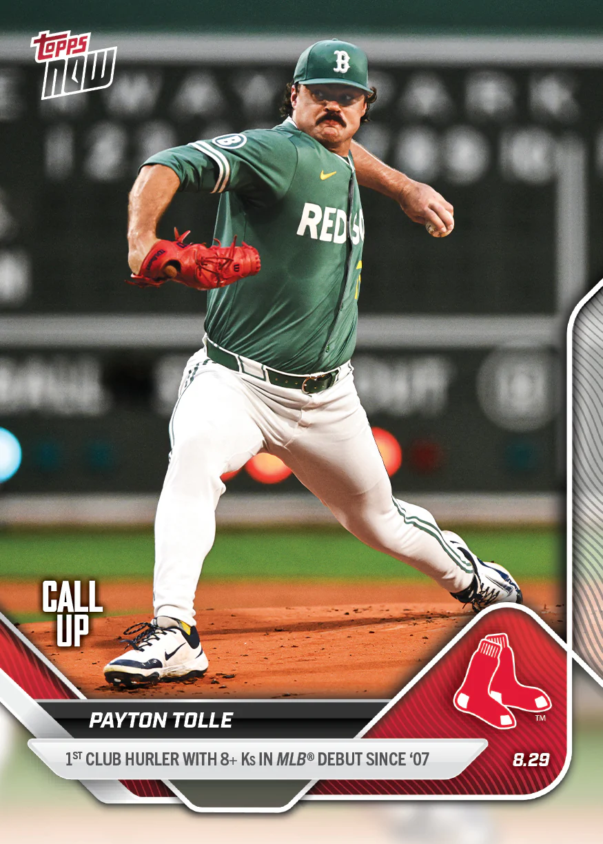 2025 Topps Now #626 Payton Tolle