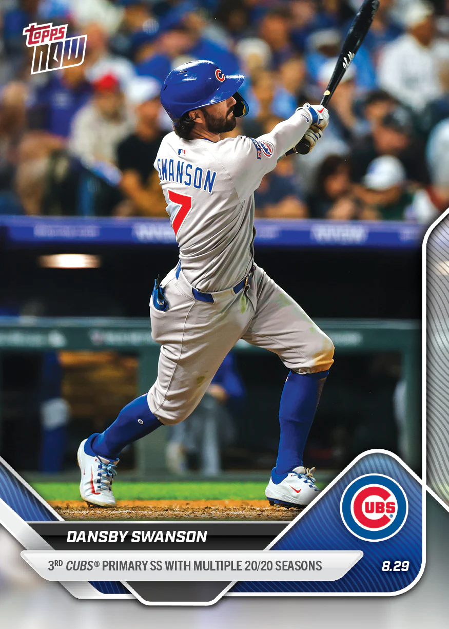 2025 Topps Now #629 Dansby Swanson