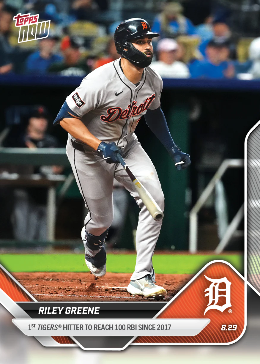 2025 Topps Now #630 Riley Greene