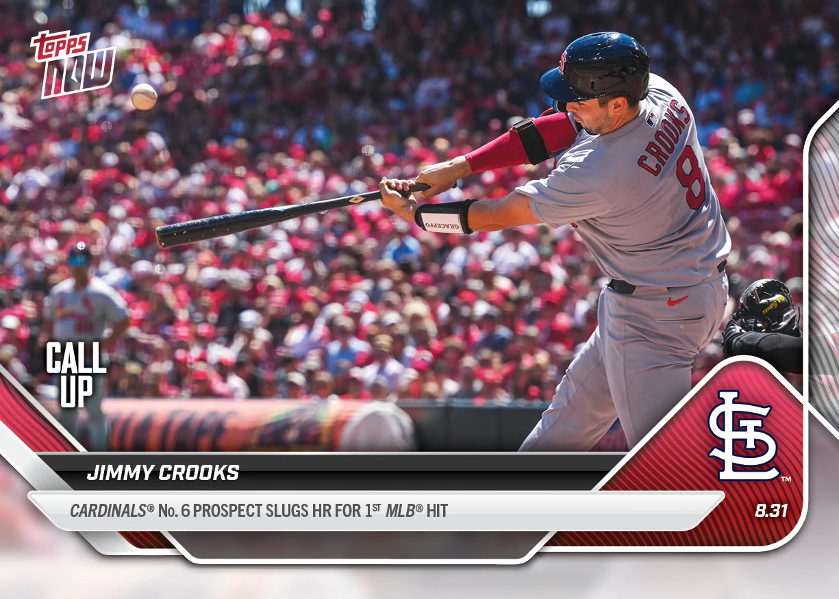 2025 Topps Now #635 Jimmy Crooks
