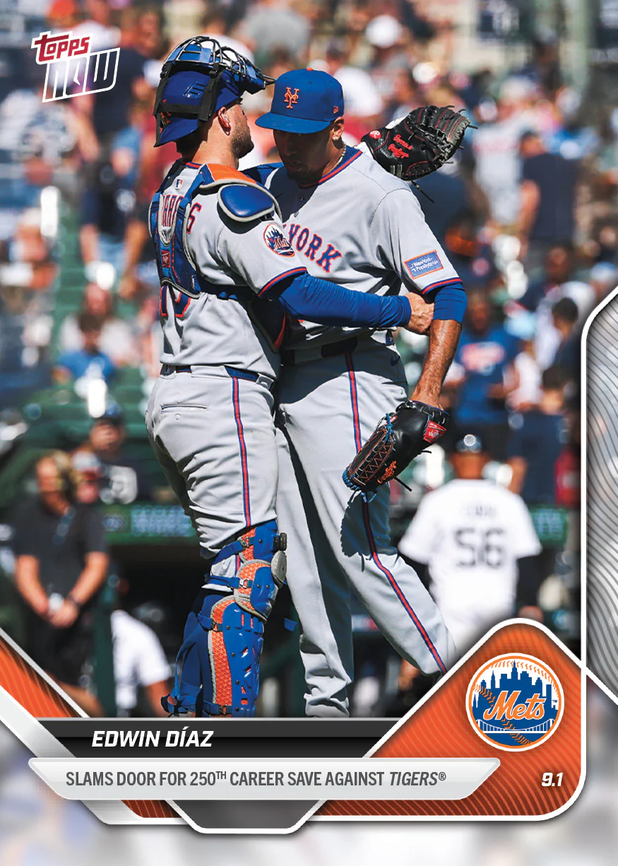 2025 Topps Now #643 Edwin Díaz