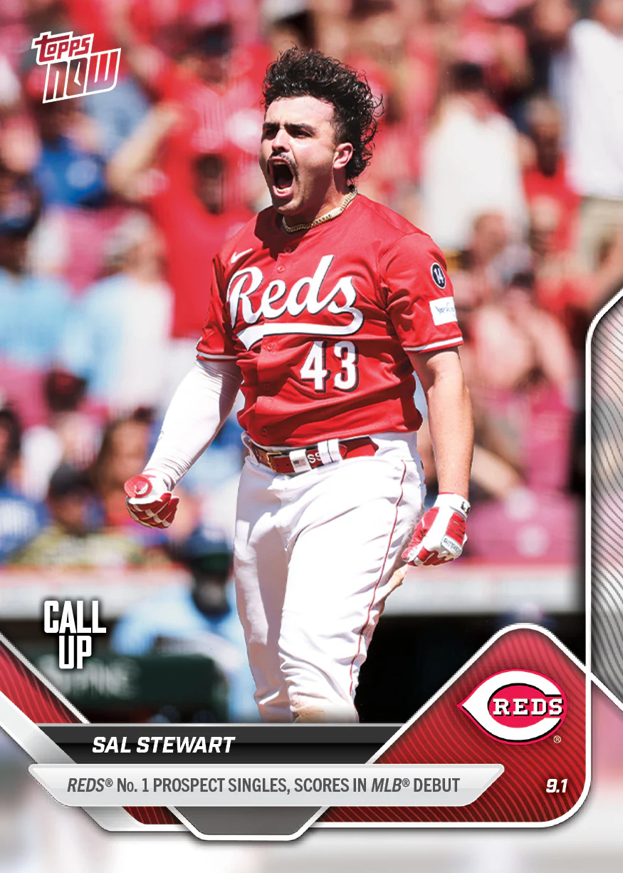 2025 Topps Now #644 Sal Stewart