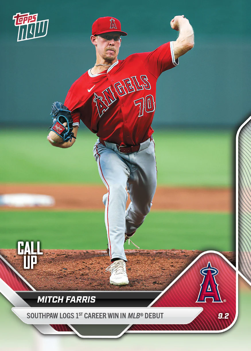2025 Topps Now #649 Mitch Farris