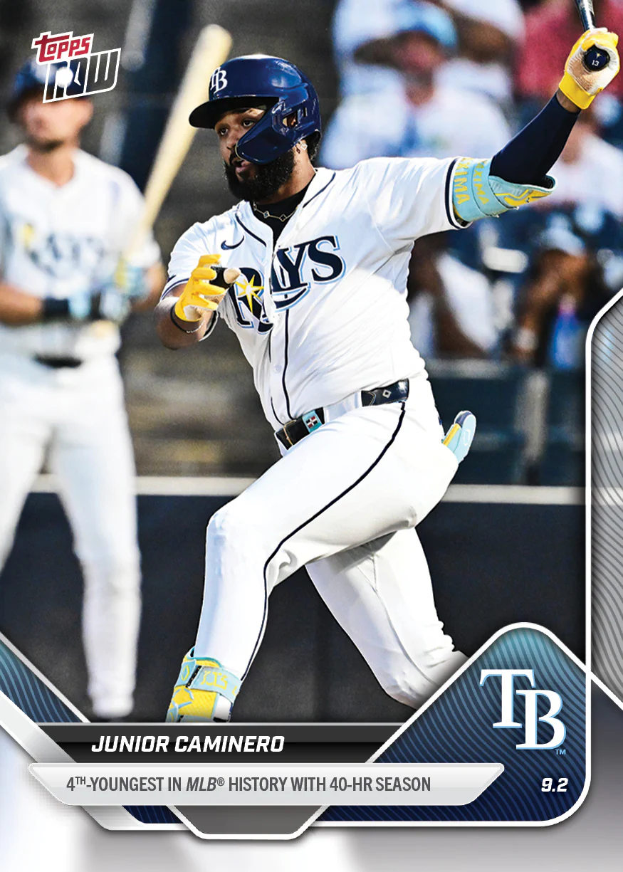 2025 Topps Now #652 Junior Caminero