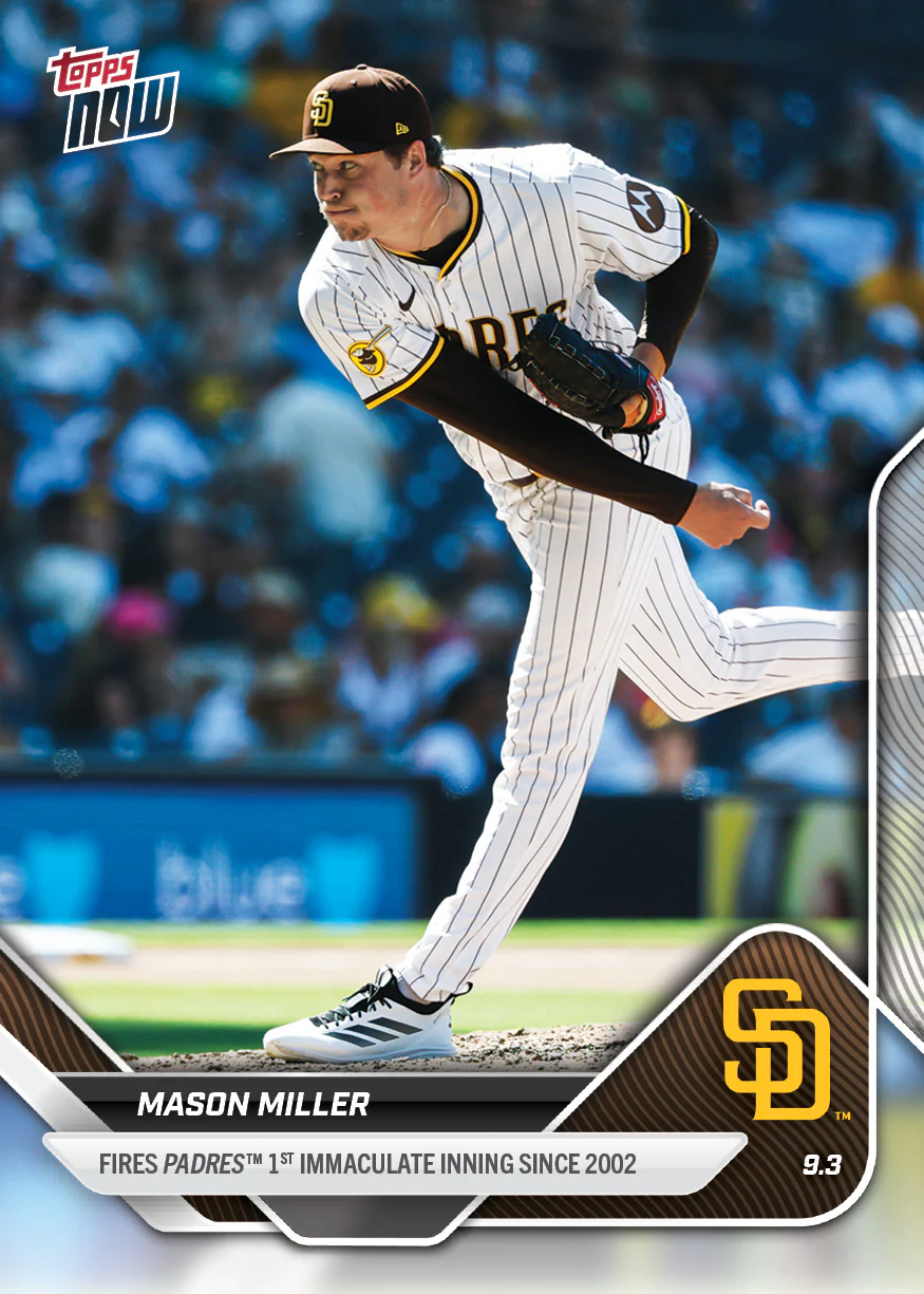 2025 Topps Now #653 Mason Miller