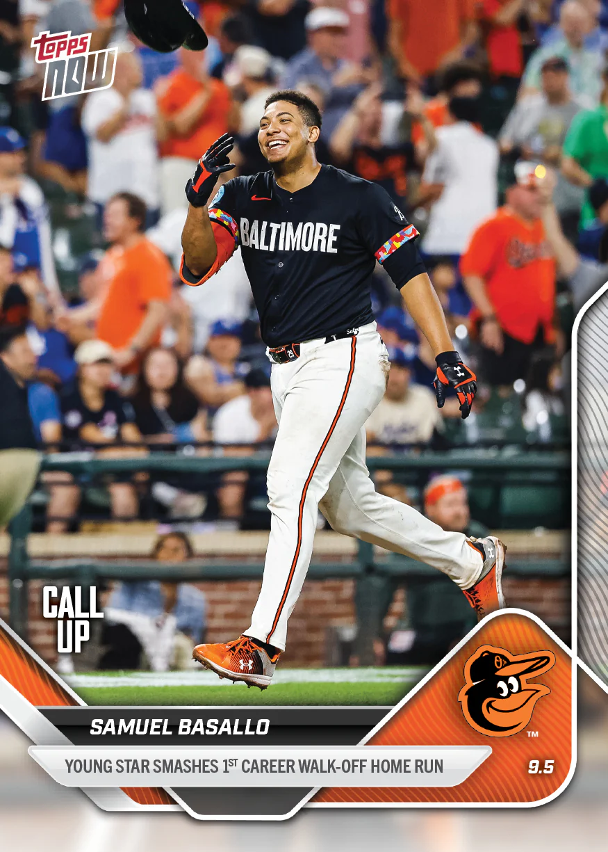 2025 Topps Now #660 Samuel Basallo