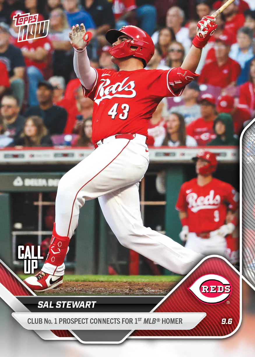2025 Topps Now #663 Sal Stewart